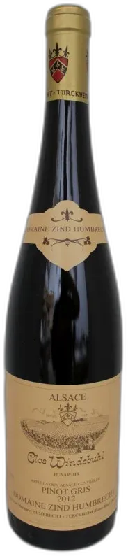 photo Pinot Gris Clos Windsbuhl 2012 Zind-Humbrecht