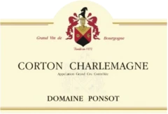 photo Corton Charlemagne Grand Cru 2012 Ponsot
