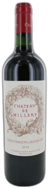 photo du vin Château de Millery 2018