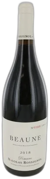 image du vin Beaune Rouge 2018 Nicolas Rossignol