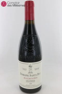 photo Gigondas 2020 Aux Lieux Dits Domaine Santa Duc