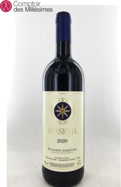 photo Sassicaia 2020 Tenuta San Guido