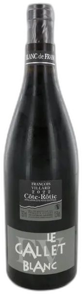 photo Côte-Rôtie 2022 le Gallet Blanc François Villard