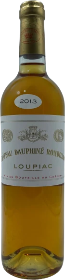 photo Chateau Dauphine Rondillon Loupiac 2013