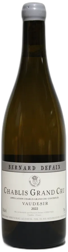photo Bernard Defaix Chablis Grand Cru Vaudésir 2022