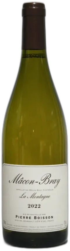 photo du vin Boisson Pierre Macon-Bray la Montagne 2022