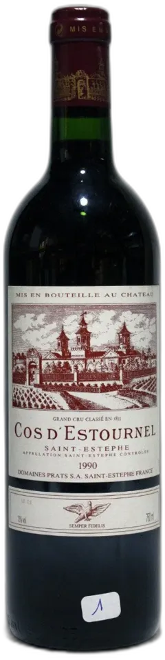 photo Cos d’Estournel 1990