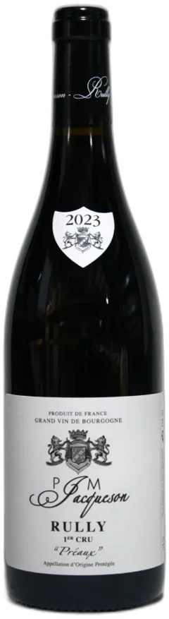 photo Jacqueson Paul et Marie Rully Rouge 1er Cru Préaux 2023