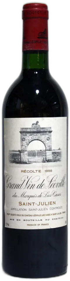 photo Leoville Las Cases 1988
