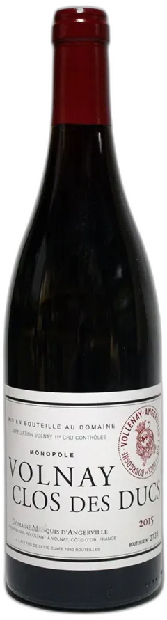 photo Marquis d’Angerville Volnay Clos des Ducs 2015