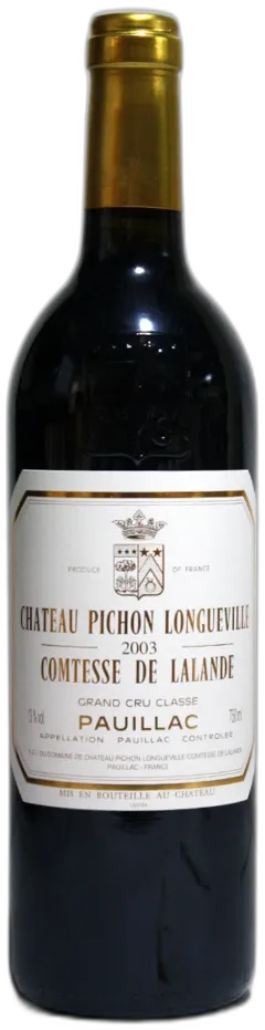 photo Pichon Comtesse de Lalande 2003
