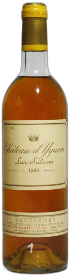 photo Yquem 1980 Niveau Très Légèrement Bas