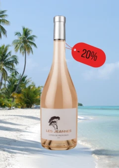 photo les Jeannes Côtes de Provence Rosé 2024