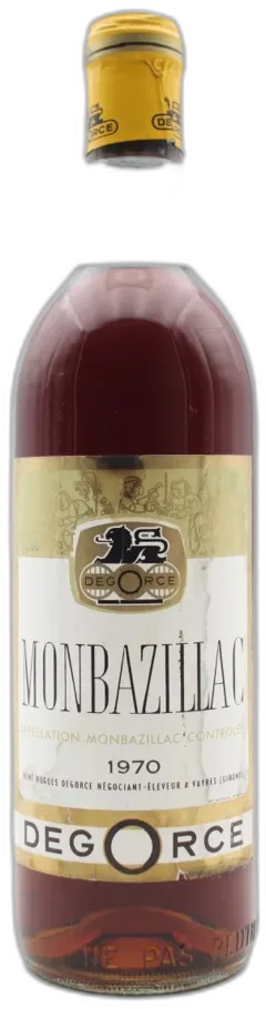 illustration du vin Monbazillac 1970 Degorce