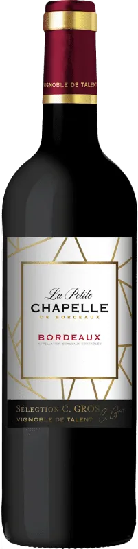 photo la Petite Chapelle de Bordeaux Sélection Claude Gros, 2021 a O.p Bordeaux, Vin Rouge