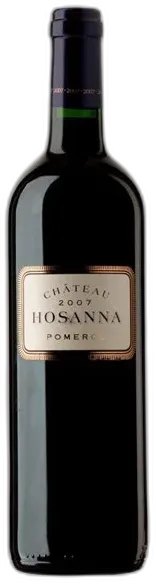 aperçu du vin Château Hosanna 2007
