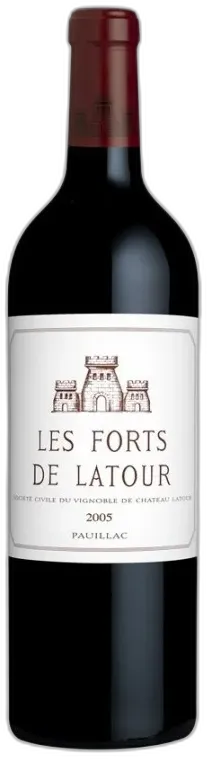 aperçu du vin les Forts de Latour 2005 Pauillac