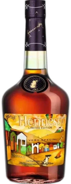 photo Hennessy vs os Gemeos Edition Limitée Cognac
