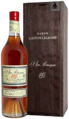 photo Baron Gaston Legrand Bas-Armagnac 1985