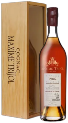photos du vin Maxime Trijol Grande Champagne 1985