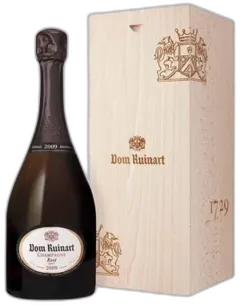 photo Champagne Dom Ruinart Rosé 2009 en Bois