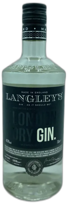 illustration du vin Langley’s London Dry Gin 41 7