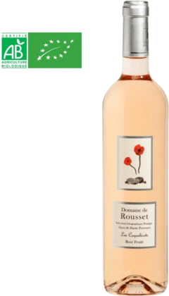 photo Alpes de Haute Provence Rosé Rosé Fruité Domaine Rousset Bio 2023