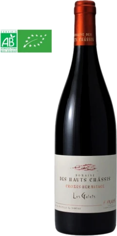 photo Crozes-Hermitage Rouge Galets Domaine des Hauts Chassis Bio 2022