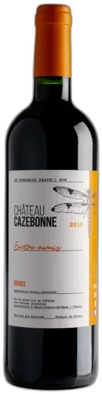 photo Château Cazebonne Aop Graves Entre Amis Rouge 2022
