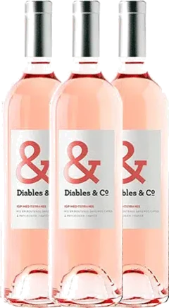 photo les Diables Côtes de Provence Rosé Diables & co 2024 de