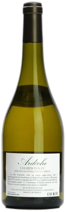 photo du vin Ardèche Chardonnay Louis Latour