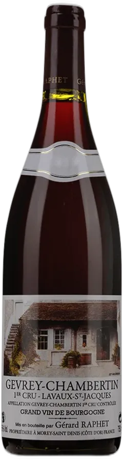 photo Gevrey-Chambertin 1er Cru Lavaux-Saint-Jacques Rouge Domaine Gérard Raphet