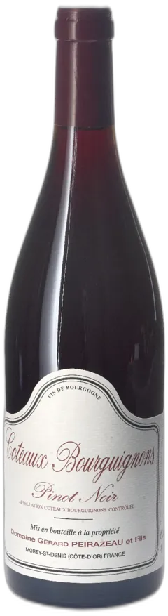 photo Aoc Coteaux Bourguignons Rouge Domaine Gérard Peirazeau
