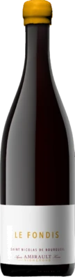 photo Aoc Saint-Nicolas de Bourgueil le Fondis Rouge 2021 Agnès et Xavier Amirault