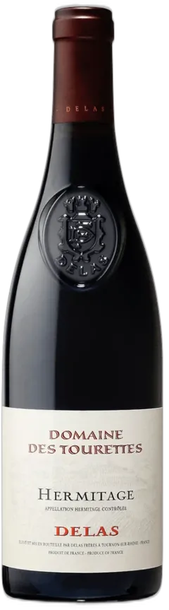 image du vin Hermitage Domaine des Tourettes Rouge 2021 Maison Delas Frères