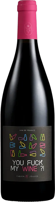 illustration du vin Vin de France You Fuck my Wine Rouge Fabien Jouves
