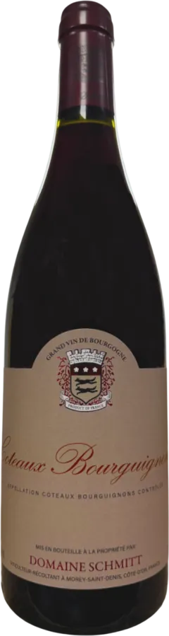 photo Coteaux Bourguignons Rouge 2021 Domaine Schmitt