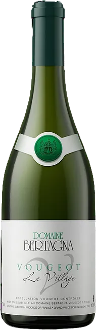 photo du vin Vougeot le Village Blanc 2022 Domaine Bertagna