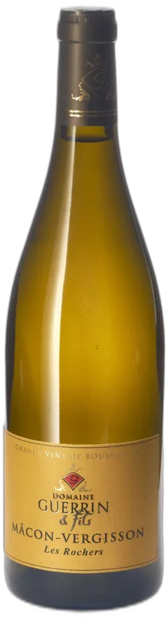 photo du vin Aoc Mâcon-Vergisson les Rochers Blanc Domaine Guerrin et Fils 2023