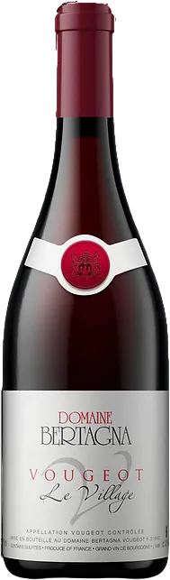 photo du vin Vougeot le Village Rouge 2022 Domaine Bertagna