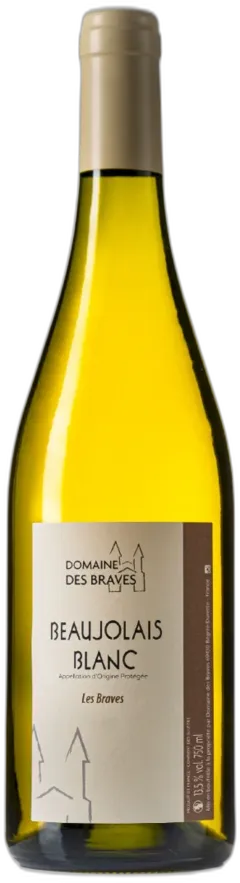 capture du vin Beaujolais Blanc les Braves 2023 Domaine des Braves
