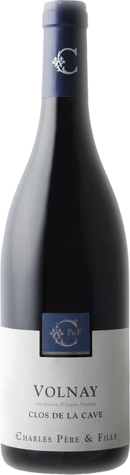 illustration du vin Volnay Clos de la Cave Rouge 2023 Domaine Charles Père et Fille