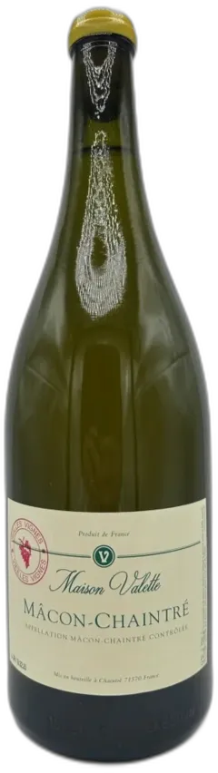 image du vin Domaine Valette Vieilles Vignes Macon-Chaintre Bourgogne France