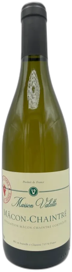 image du vin Domaine Valette Vieilles Vignes Macon-Chaintre Bourgogne France