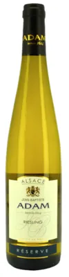 photo Aoc Alsace Riesling Réserve Blanc 2023 Jean-Baptiste Adam