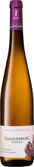 photo Alsace Bergheim Grand Cru Riesling Kanzlerberg Blanc 2018 Domaine Sylvie Spielmann