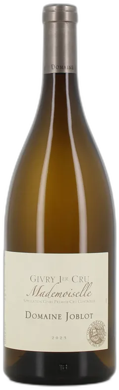 photo Magnum Vin Blanc Givry 1er Cru Mademoiselle Domaine Joblot 2023