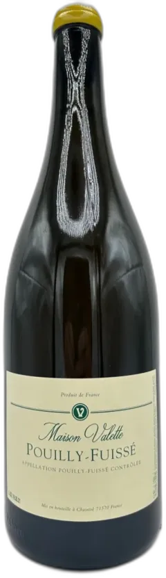 photo du vin Domaine Valette Pouilly-Fuisse Bourgogne France