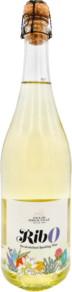capture du vin Pétillant Désalcoolisé Ribo Cave de Ribeauvillé