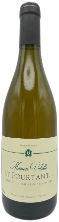 photo du vin Domaine Valette et Pourtant Vire-Clesse Bourgogne France